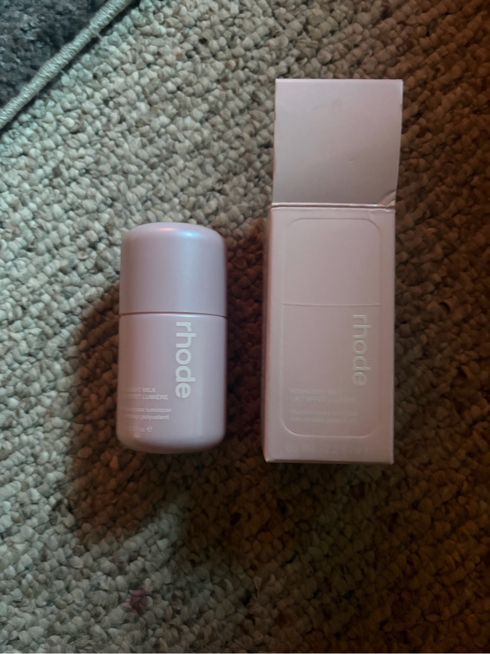 RHODE Pink Illuminating Milk Stick - Soft Pale Pink